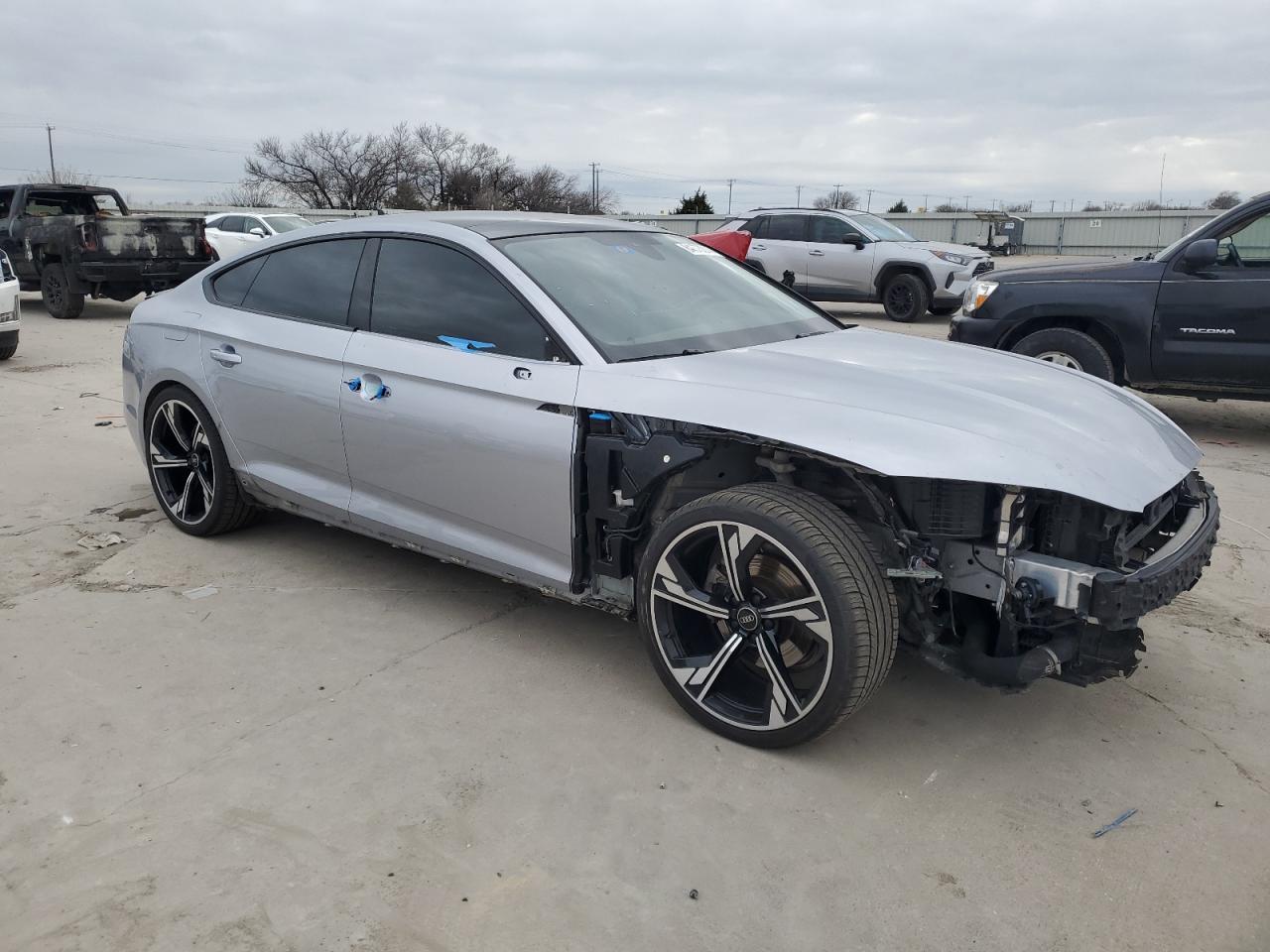 2023 Audi A5 VIN WAUCBCF50PA049521 Copart auction photo, all over damage thumbnail 4