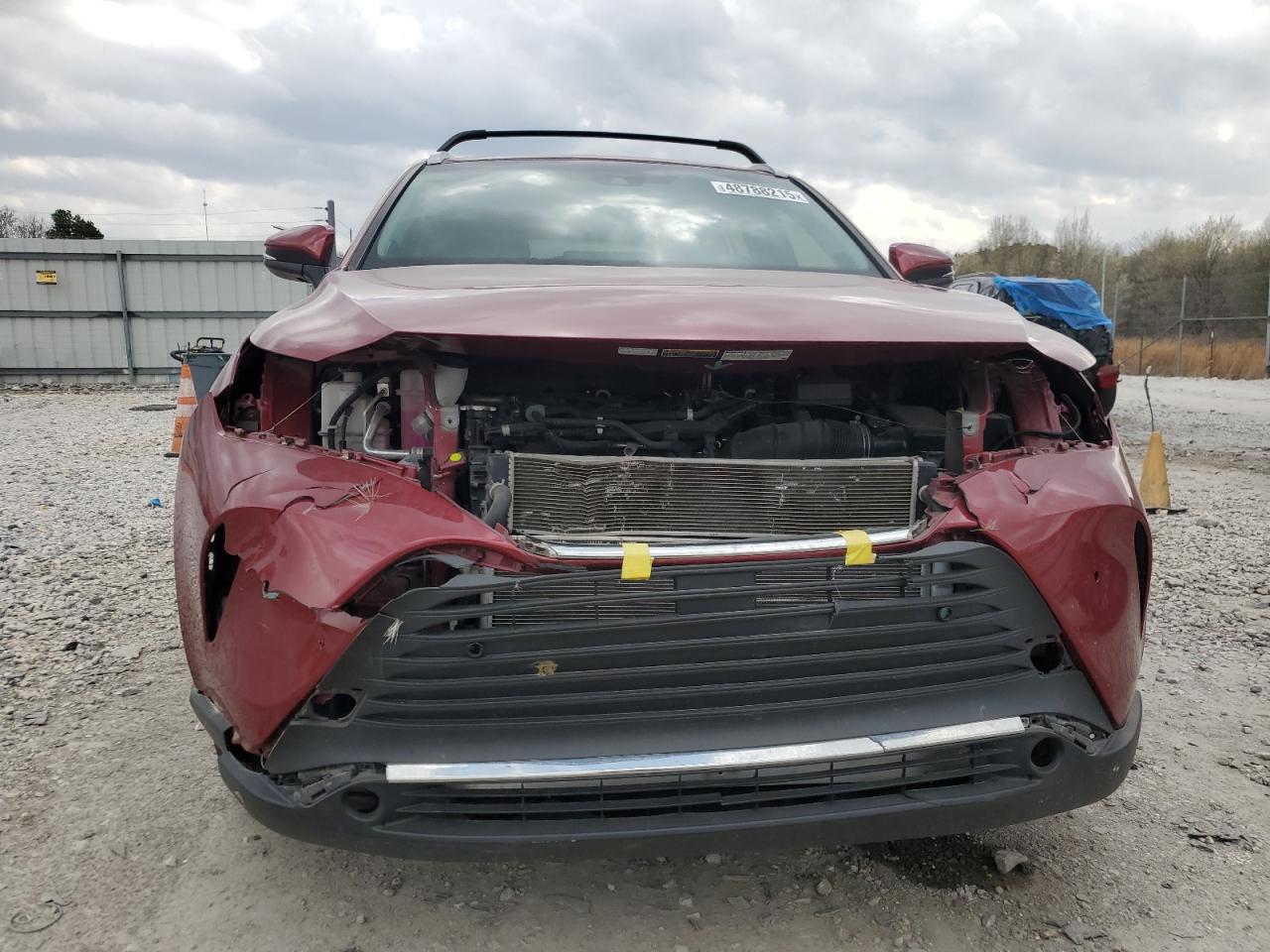 2021 Toyota Venza VIN JTEAAAAH7MJ043578 Copart auction photo, hail / front end damage thumbnail 5