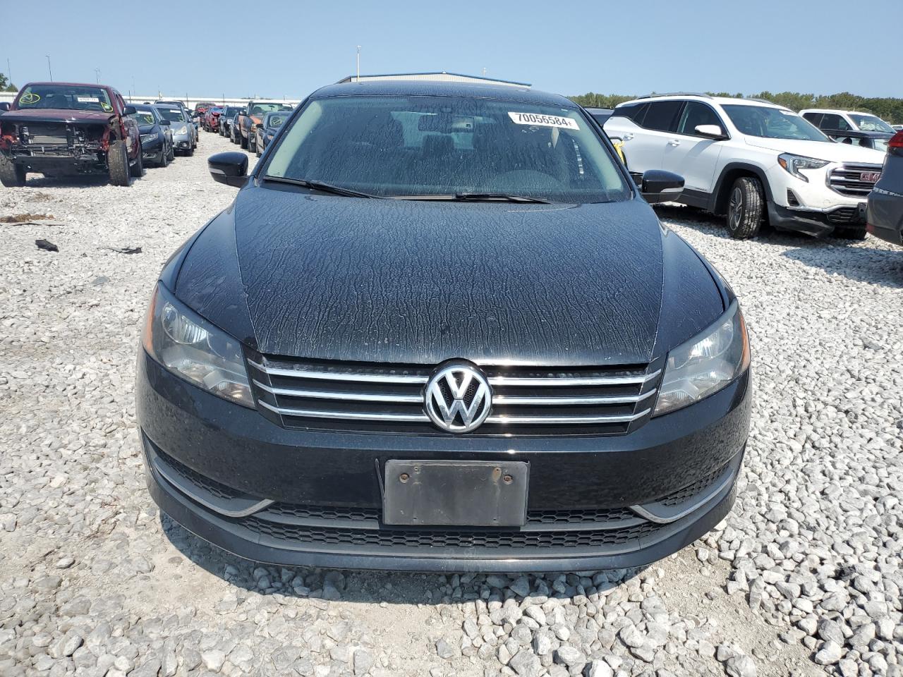 2014 Volkswagen Passat VIN 1VWBT7A37EC111682 Copart auction photo, side damage thumbnail 5
