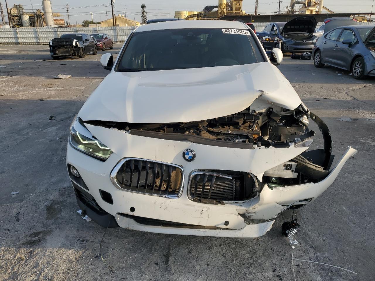 2020 BMW X2 VIN WBXYH9C02L5N88845 Copart auction photo, front end damage thumbnail 5