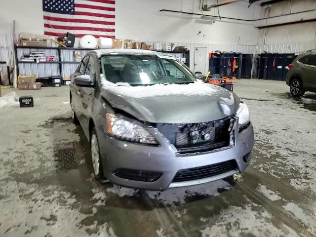 2015 Nissan Sentra VIN 3N1AB7AP5FY381428 Copart auction photo, front end / minor dent/scratches damage thumbnail 11