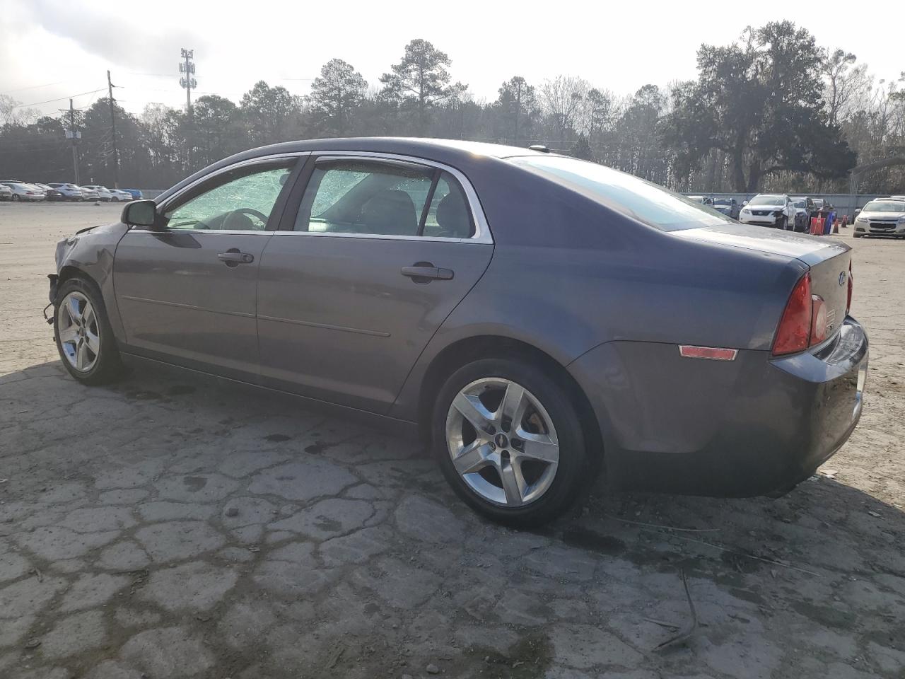 2010 Chevrolet Malibu VIN 1G1ZA5E02A4128771 Copart auction photo, front end / side damage thumbnail 2