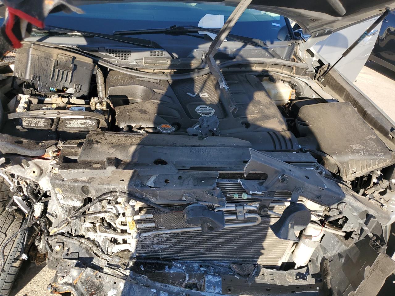 2017 Nissan Armada VIN JN8AY2ND8H9008069 Copart auction photo, front end damage thumbnail 12