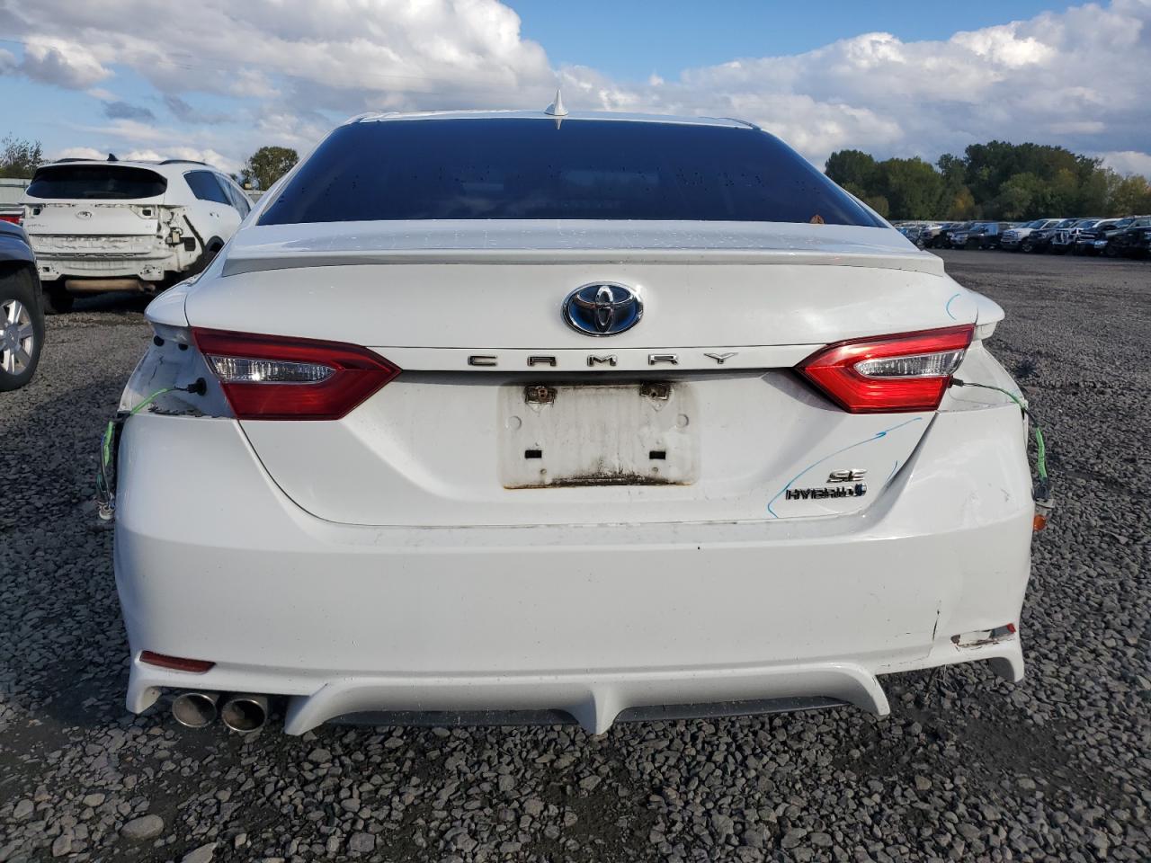 2020 Toyota Camry VIN 4T1J31AK3LU535642 Copart auction photo, rear end damage thumbnail 6
