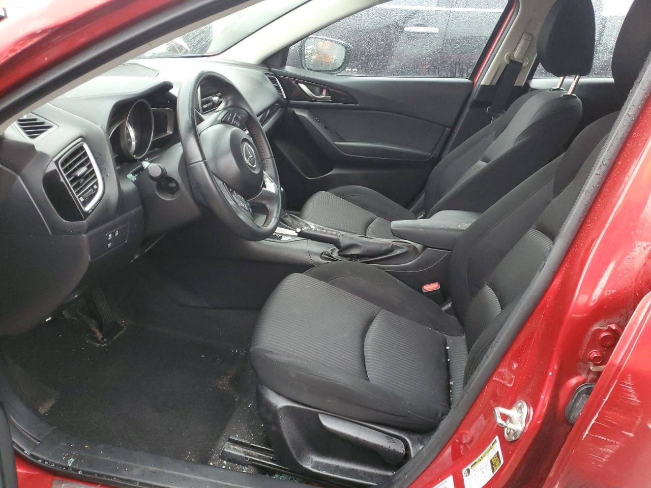 2014 Mazda 3 VIN JM1BM1L7XE1101270 Copart auction photo, side damage thumbnail 7