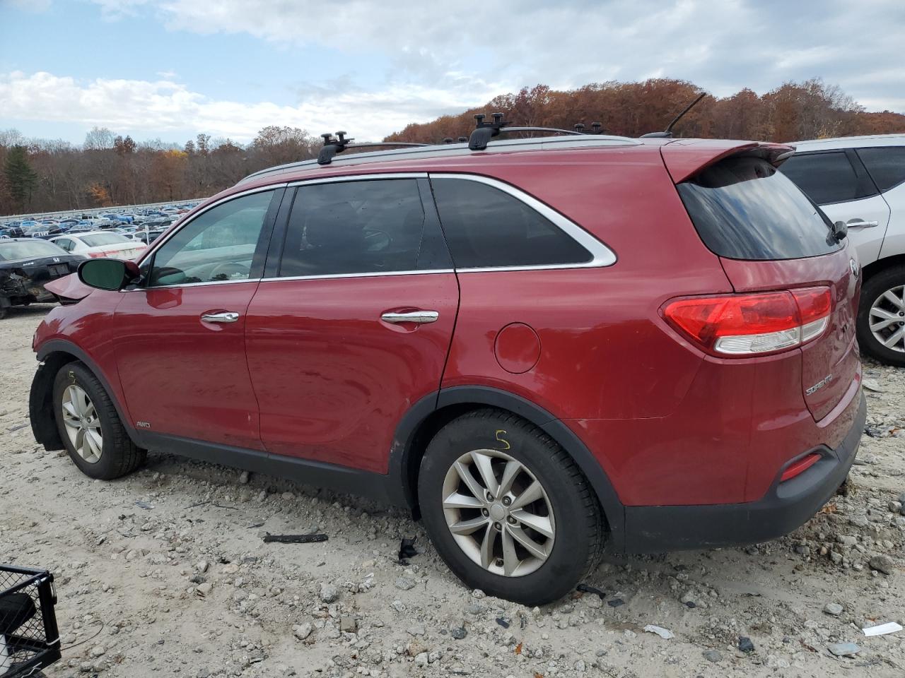 2016 KIA Sorento VIN 5XYPGDA38GG169729 Copart auction photo, front end / undercarriage damage thumbnail 2