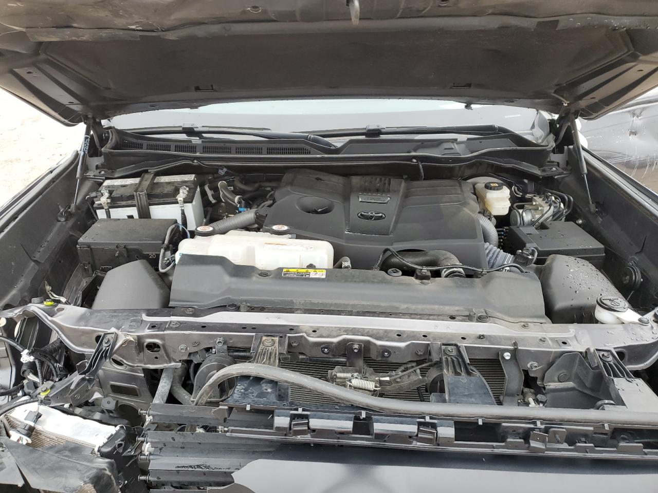 2023 Toyota Tundra VIN 5TFLA5DB1PX072829 Copart auction photo, front end / side damage thumbnail 11