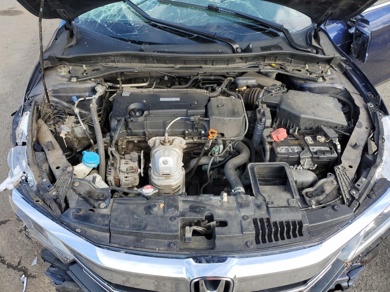 2017 Honda Accord VIN 1HGCR2F81HA031888 Copart auction photo, rollover damage thumbnail 13