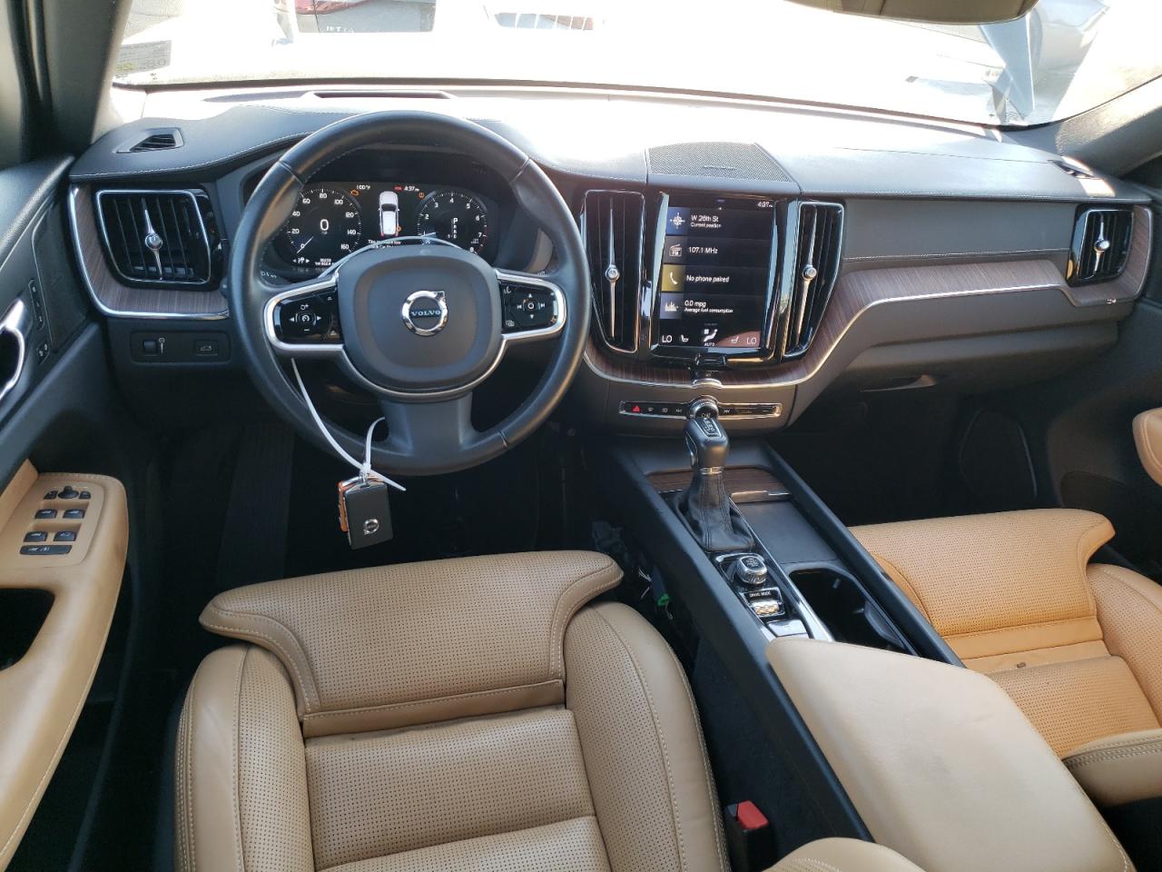 2021 Volvo XC60 VIN YV4102DL9M1862702 Copart auction photo, water/flood damage thumbnail 8