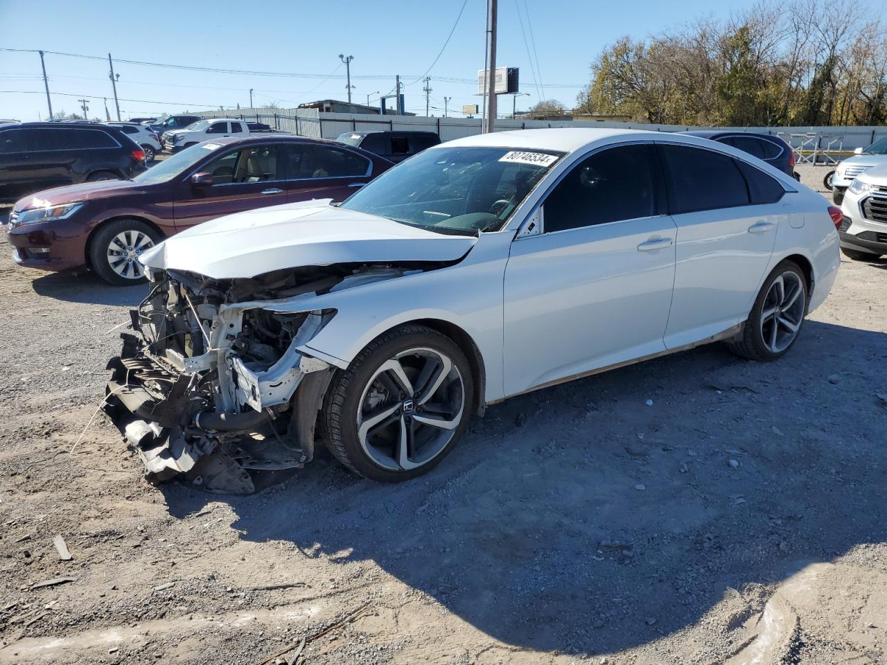 2022 Honda Accord VIN 1HGCV1F37NA089221