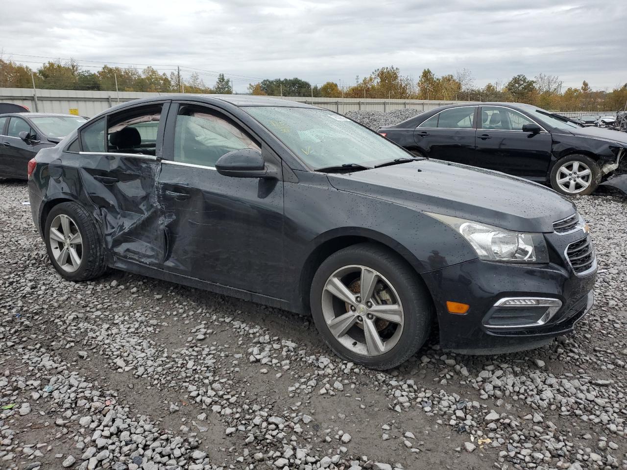 2015 Chevrolet Cruze VIN 1G1PE5SB3F7188050 Copart auction photo, side / rear end damage thumbnail 4