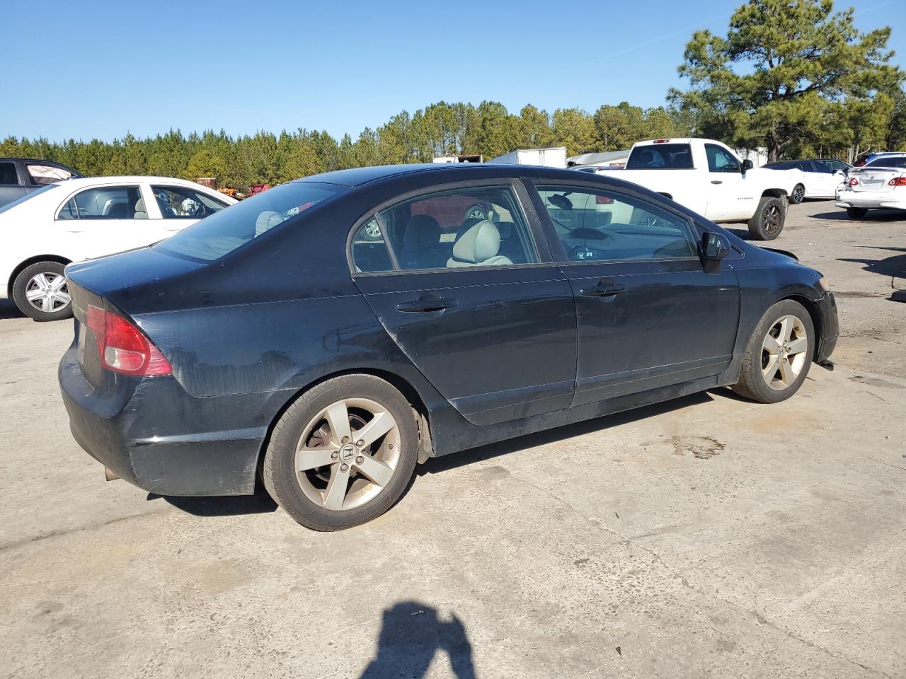 2008 Honda Civic VIN 1HGFA168X8L088917 Copart auction photo, front end damage thumbnail 3