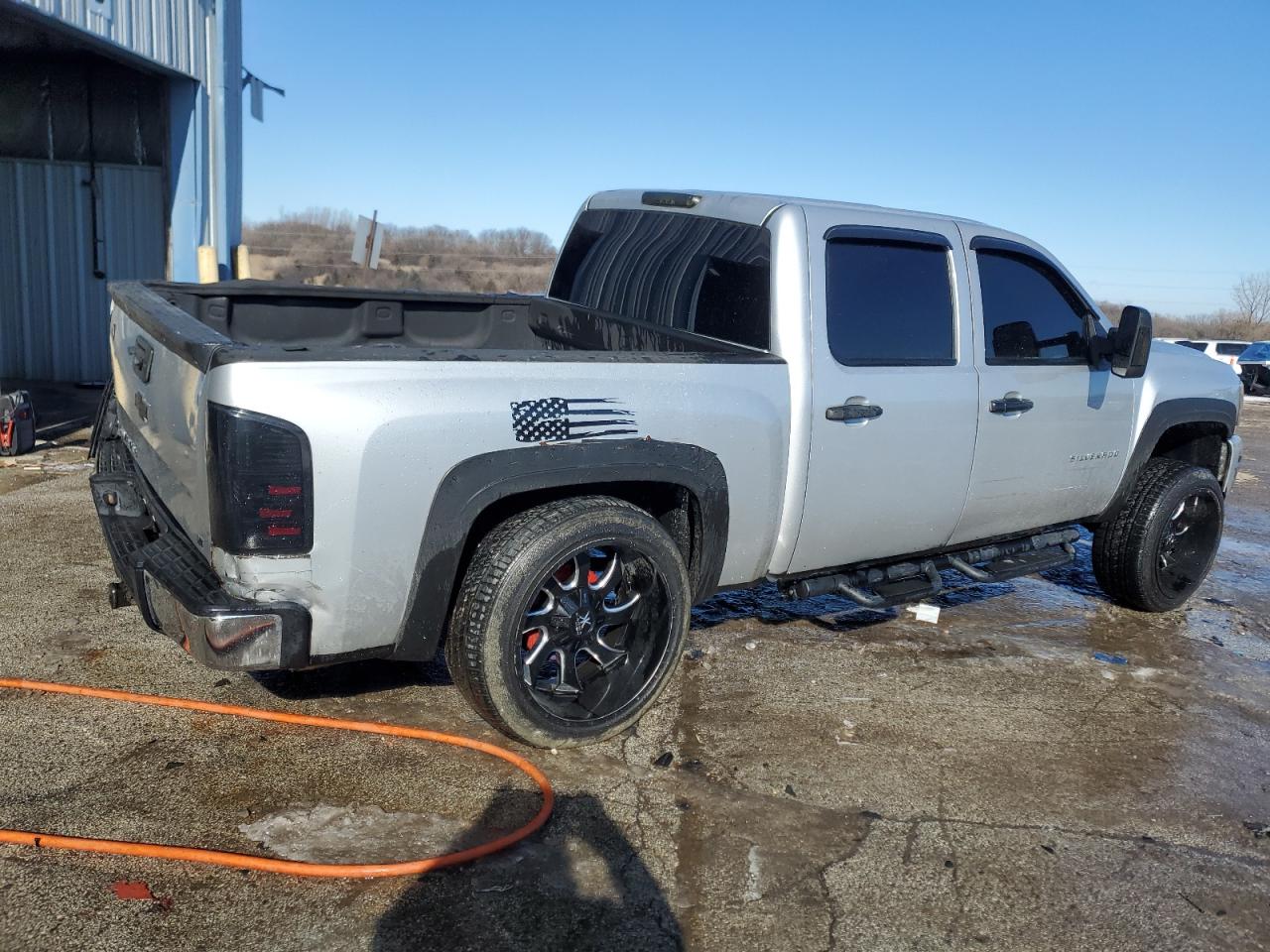 2012 Chevrolet Silverado VIN 1GCPKSE74CF172074 Copart auction photo, all over / side damage thumbnail 3