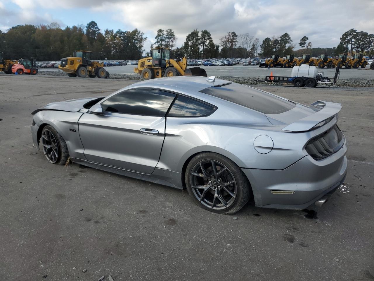 2021 Ford Mustang VIN 1FA6P8CF6M5110800 Copart auction photo, front end damage thumbnail 2