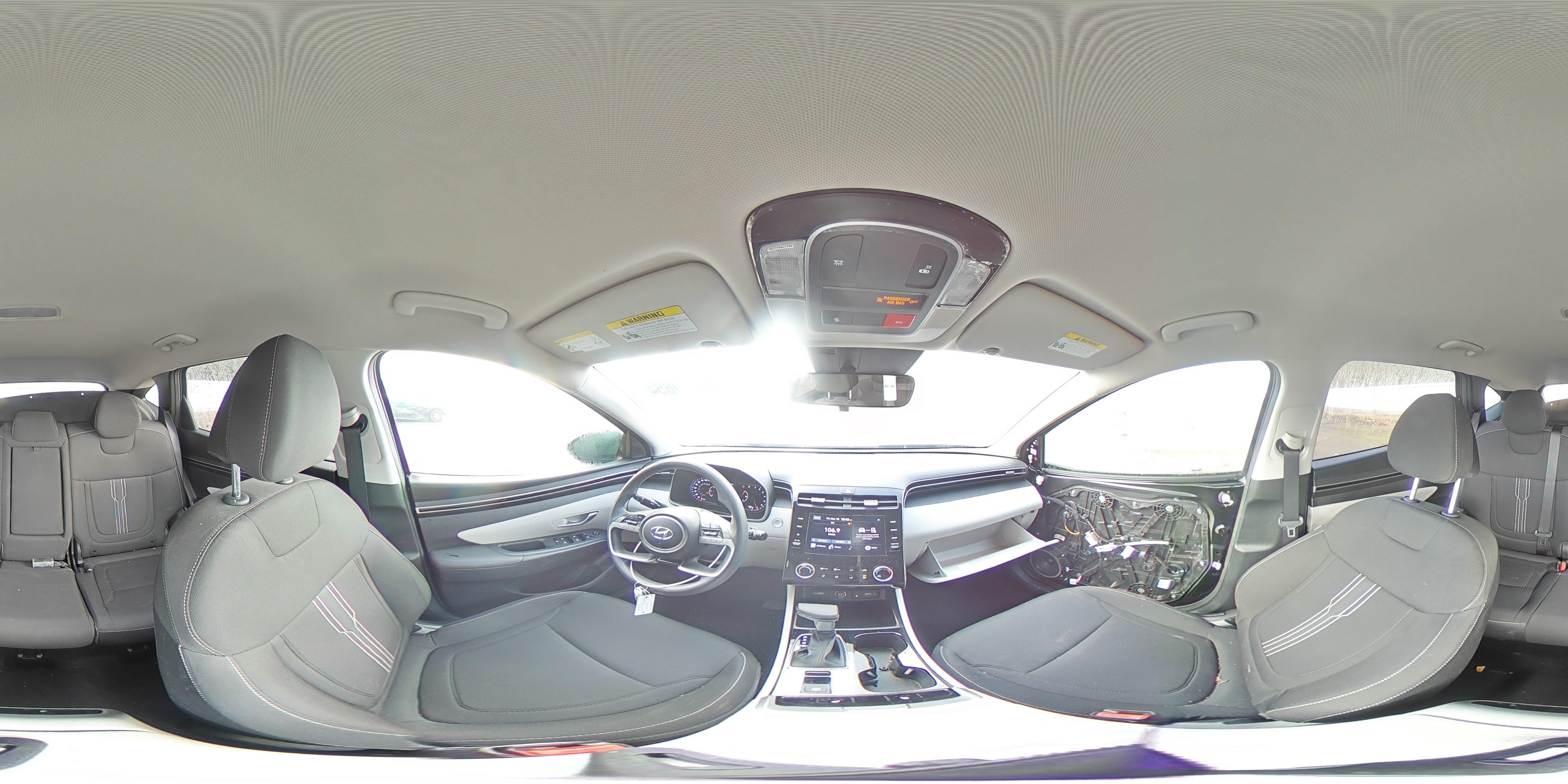 2023 Hyundai Tucson VIN 5NMJBCAE2PH275907 Copart auction photo, front end damage thumbnail 13