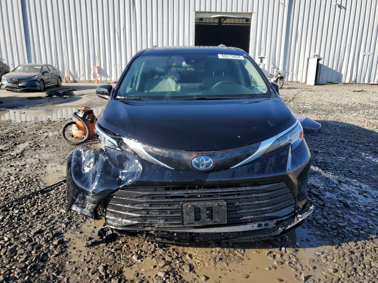 2021 Toyota Sienna VIN 5TDYSKFC3MS036469 Copart auction photo, front end damage thumbnail 5