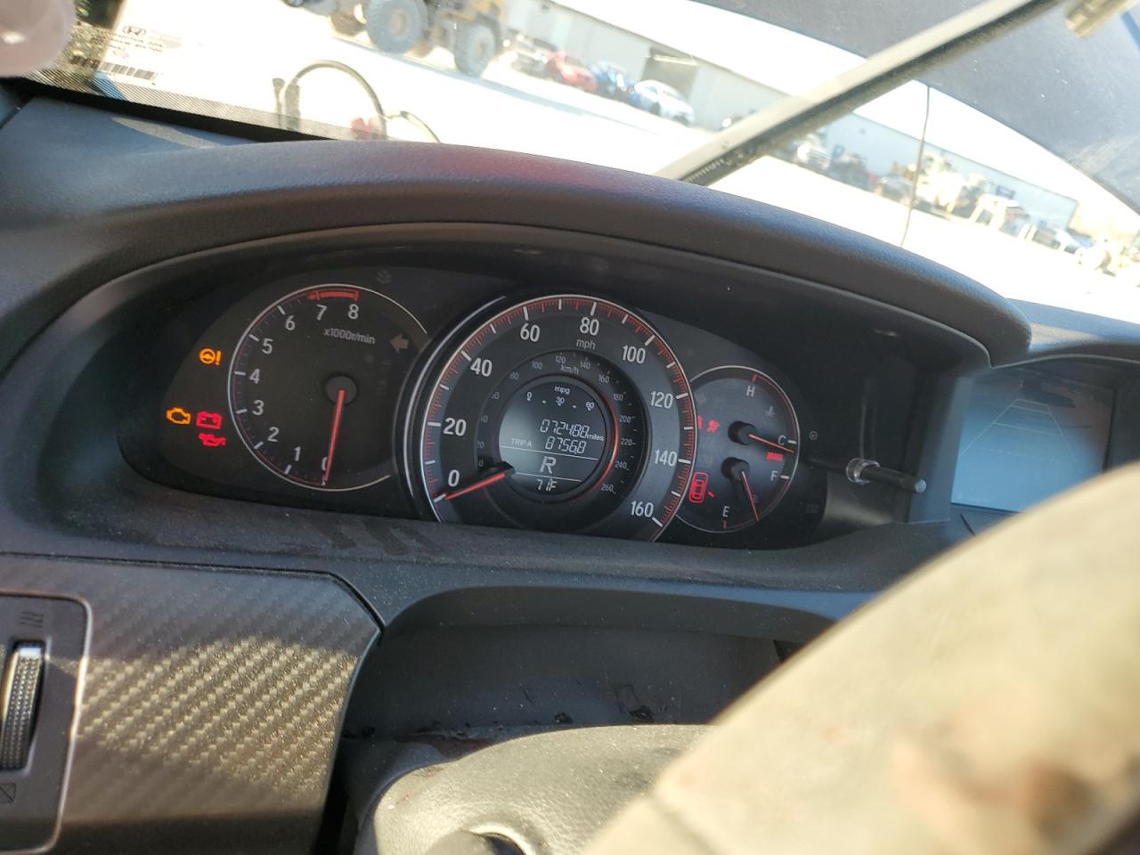 2017 Honda Accord VIN 1HGCR2F55HA134513 Copart auction photo, biohazard/chemical / all over damage thumbnail 9