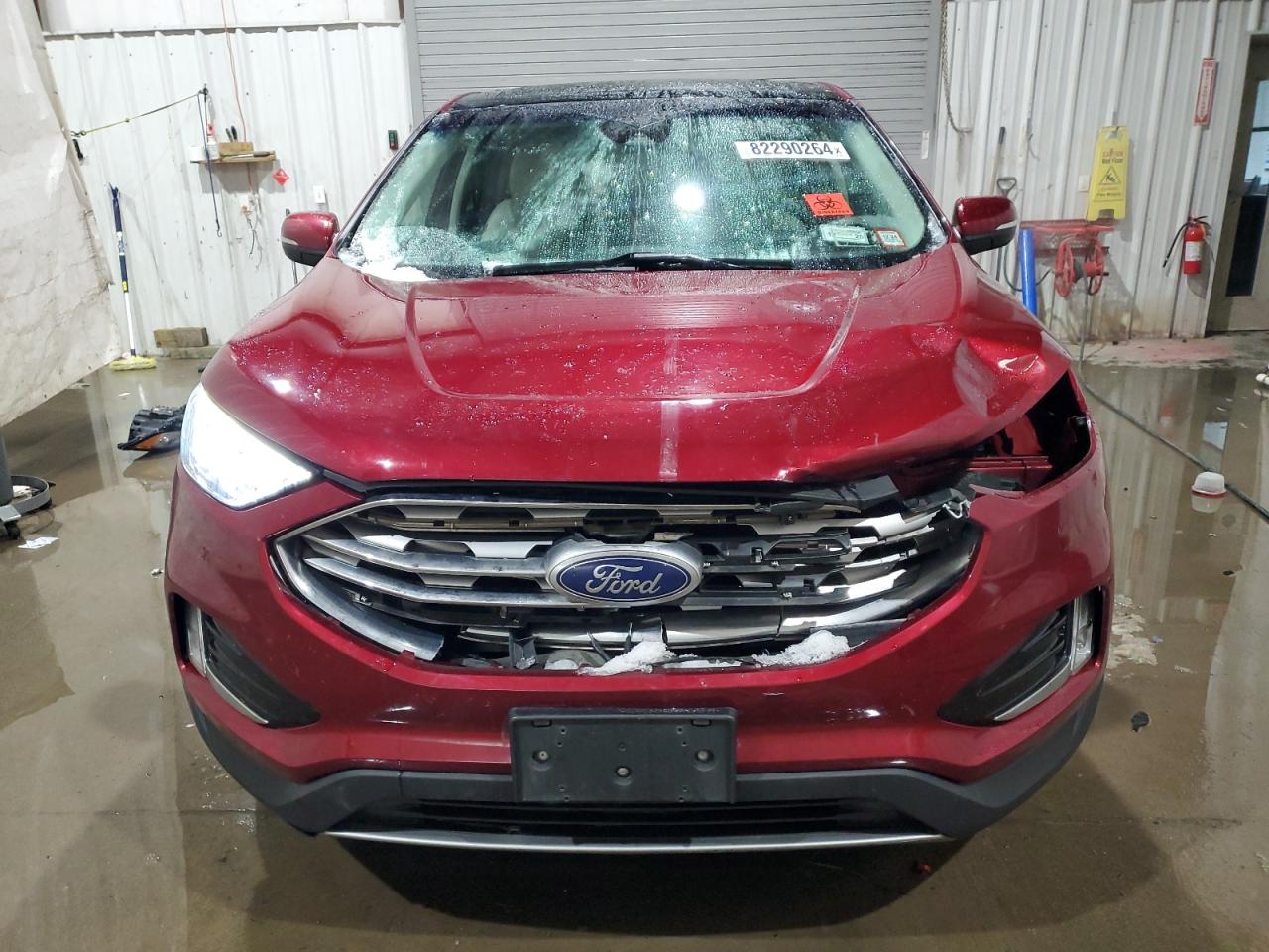 2019 Ford Edge VIN 2FMPK4K93KBB78770 Copart auction photo, front end damage thumbnail 5