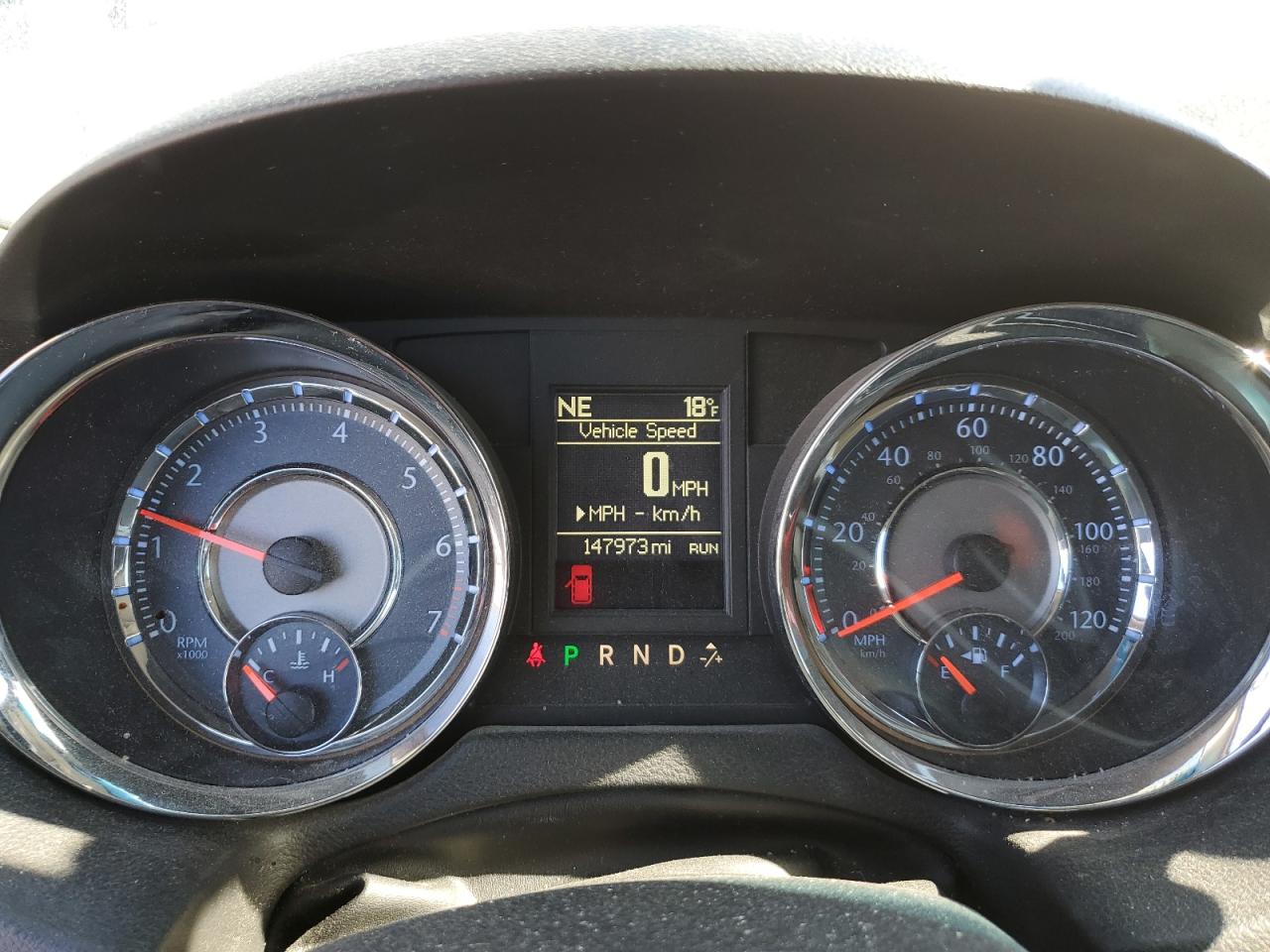 2014 Chrysler Town & Country VIN 2C4RC1BG1ER324781 Copart auction photo, front end damage thumbnail 9