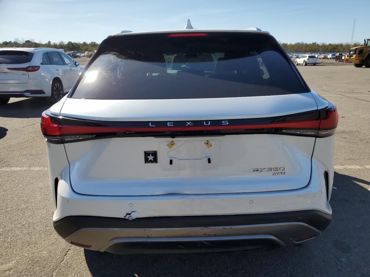 2023 Lexus RX VIN 2T2BAMCA6PC018192 Copart auction photo, front end / rear end damage thumbnail 6