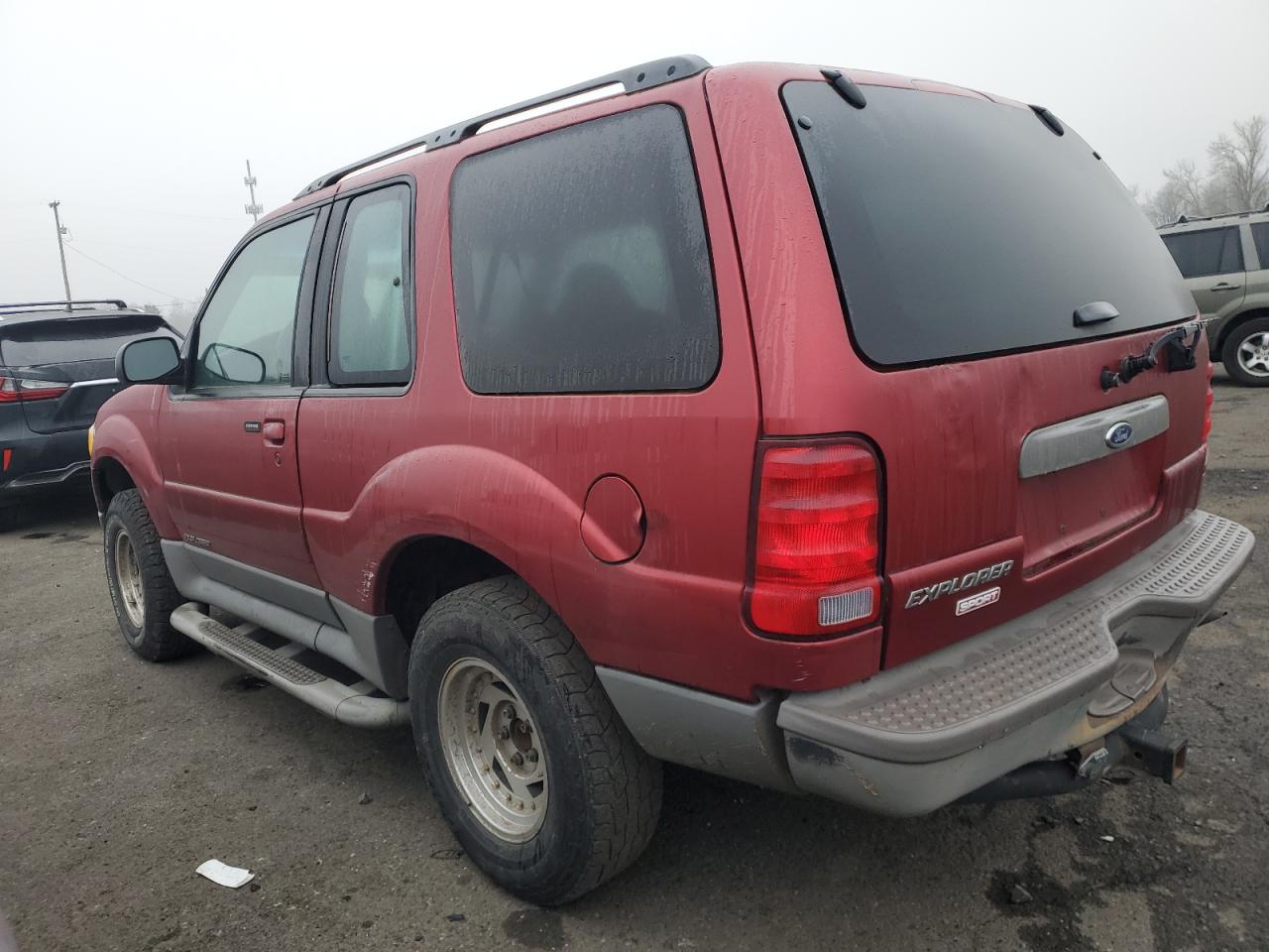 2001 Ford Explorer VIN 1FMYU60E91UC97278 Copart auction photo, rear end / side damage thumbnail 2