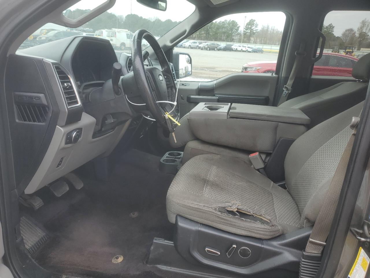2015 Ford F-150 VIN 1FTEW1EGXFKE97104 Copart auction photo, front end / side damage thumbnail 7