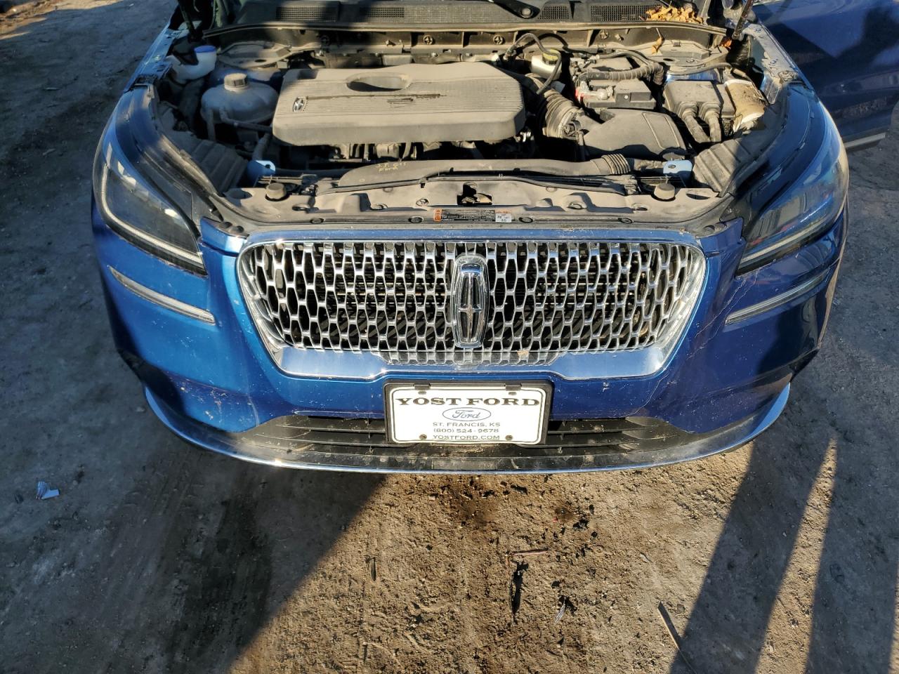 2020 Lincoln Corsair VIN 5LMCJ1D91LUL05294 Copart auction photo, side damage thumbnail 12