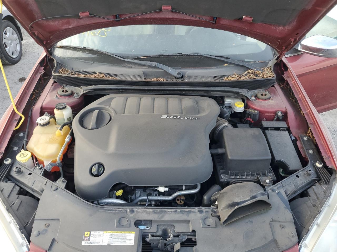 2012 Chrysler 200 VIN 1C3CCBCG6CN180492 Copart auction photo, water/flood damage thumbnail 11