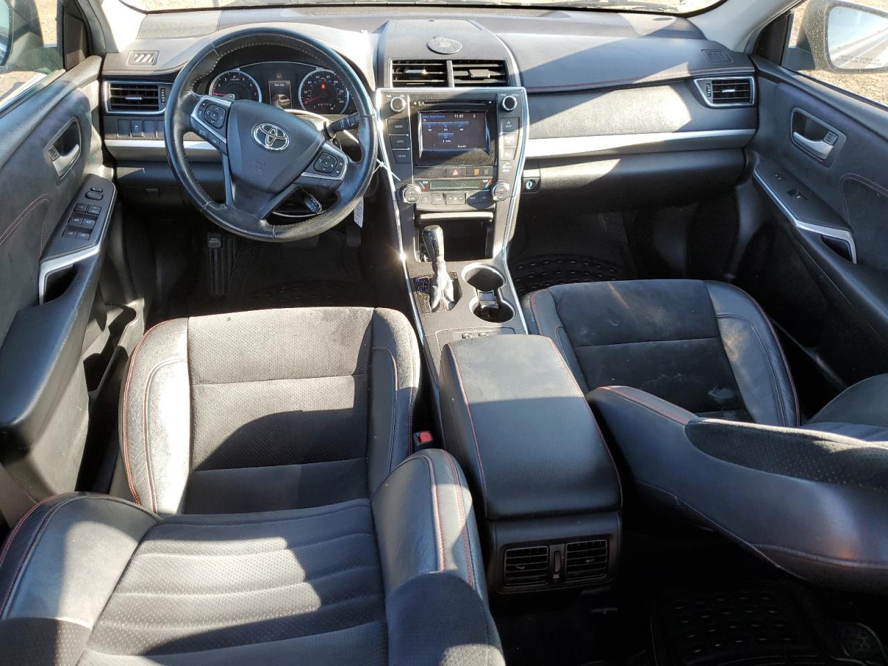 2015 Toyota Camry VIN 4T1BF1FK4FU046563 Copart auction photo, rear end / undercarriage damage thumbnail 8