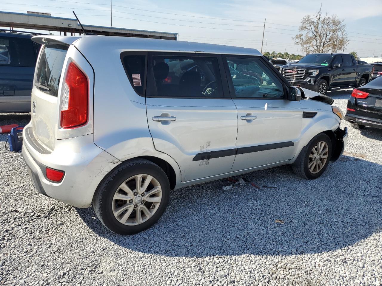 2013 KIA Soul VIN KNDJT2A65D7541231 Copart auction photo, front end damage thumbnail 3