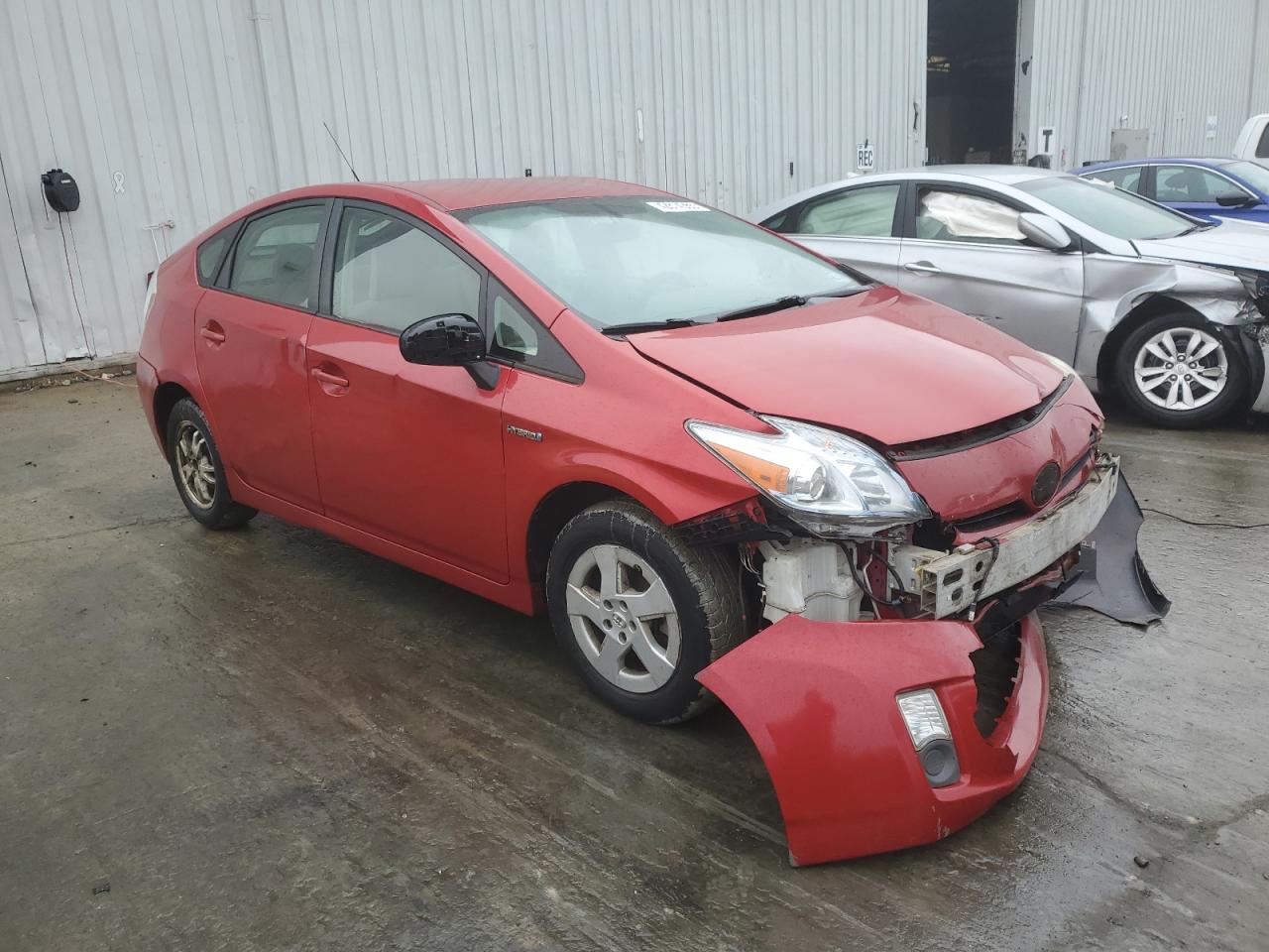 2010 Toyota Prius VIN JTDKN3DU9A0090162 Copart auction photo, front end / mechanical damage thumbnail 4