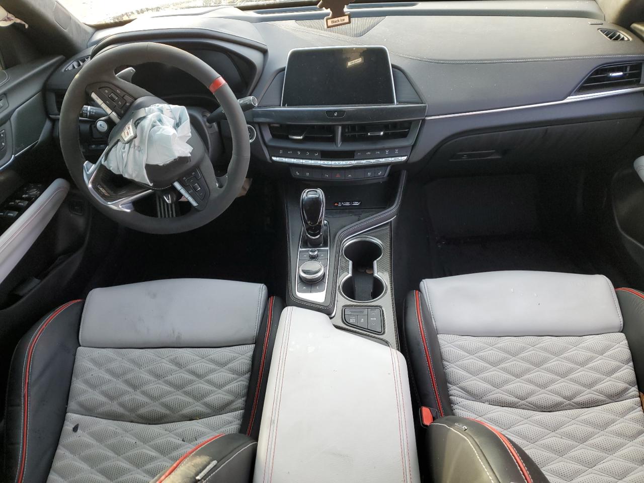 2022 Cadillac CT4-V VIN 1G6D75RP2N0410691 Copart auction photo, front end damage thumbnail 8