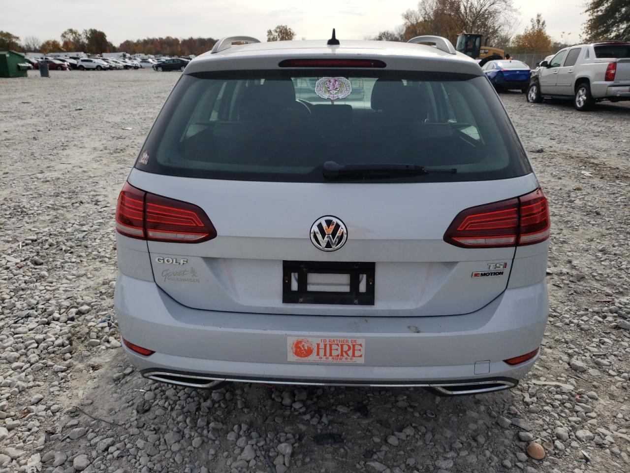 2018 Volkswagen Golf VIN 3VW117AU1JM752975 Copart auction photo, front end / side damage thumbnail 6