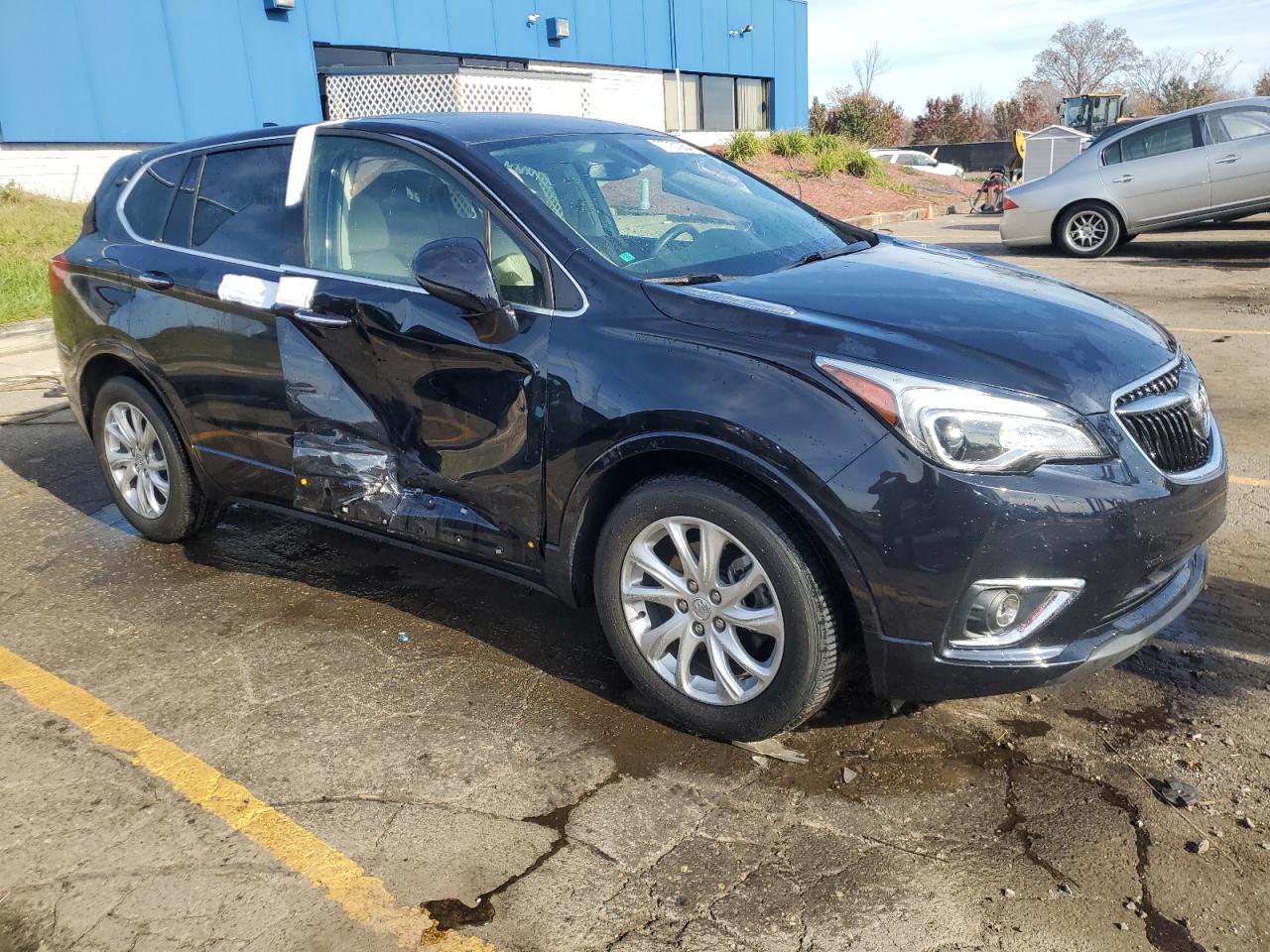 2020 Buick Envision VIN LRBFXBSAXLD067210 Copart auction photo, side damage thumbnail 4