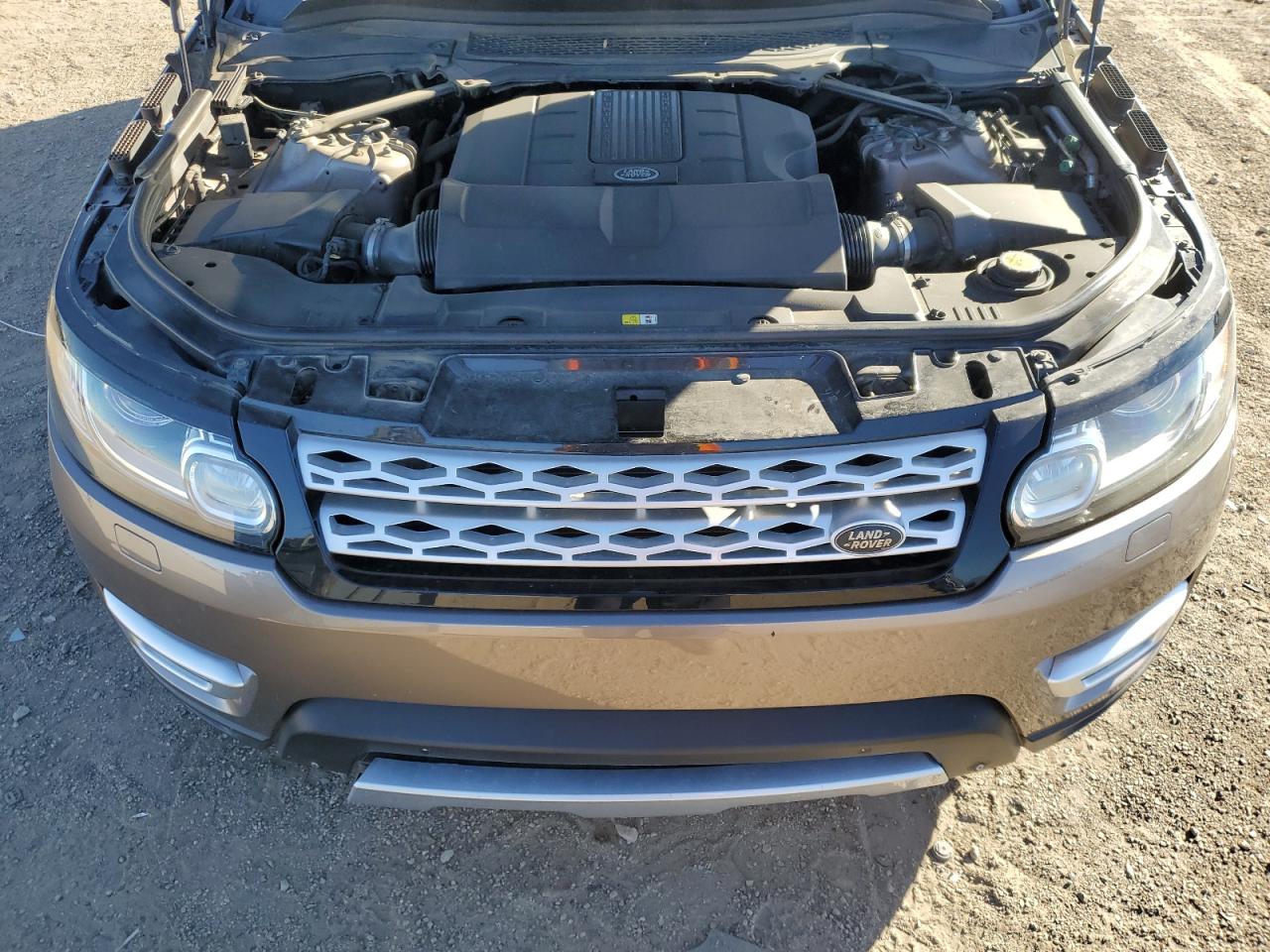 2015 Land Rover Range Rover VIN SALWR2VF0FA536757 Copart auction photo, side / front end damage thumbnail 13