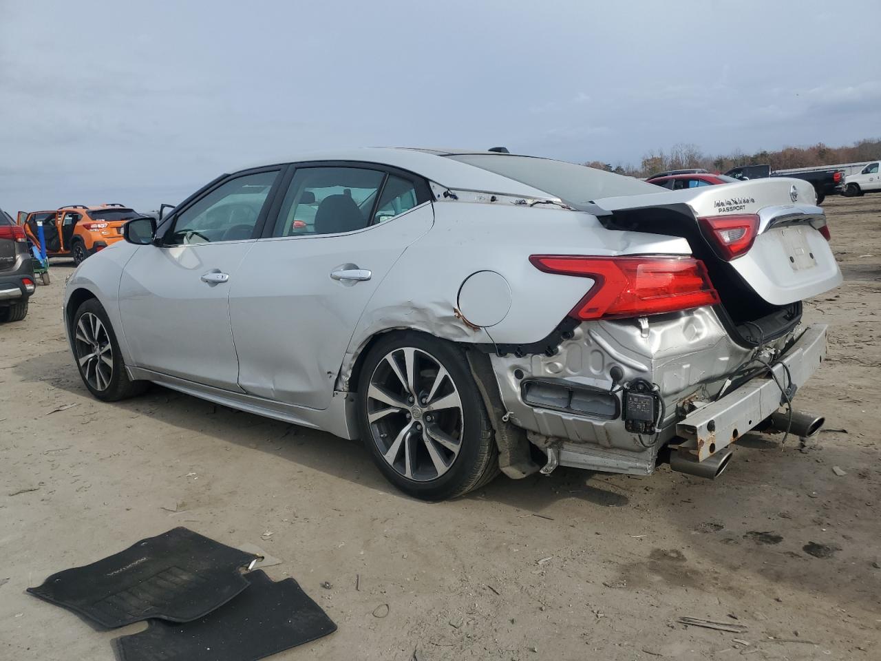2017 Nissan Maxima VIN 1N4AA6AP4HC439038 Copart auction photo, rear end / side damage thumbnail 2