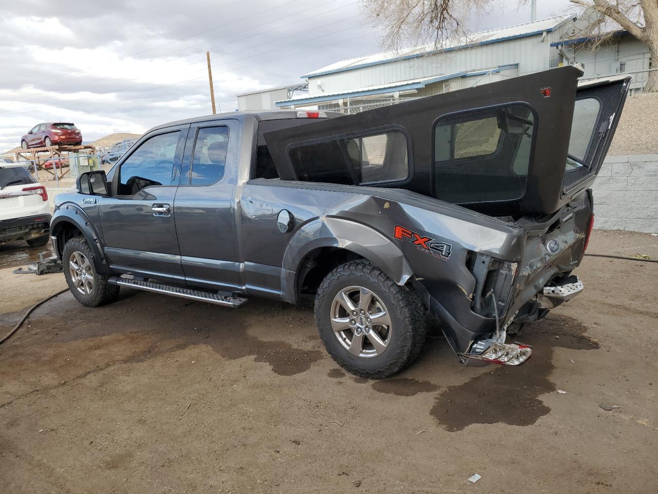 2019 Ford F-150 VIN 1FTFX1E44KKC77040 Copart auction photo, rear end damage thumbnail 2