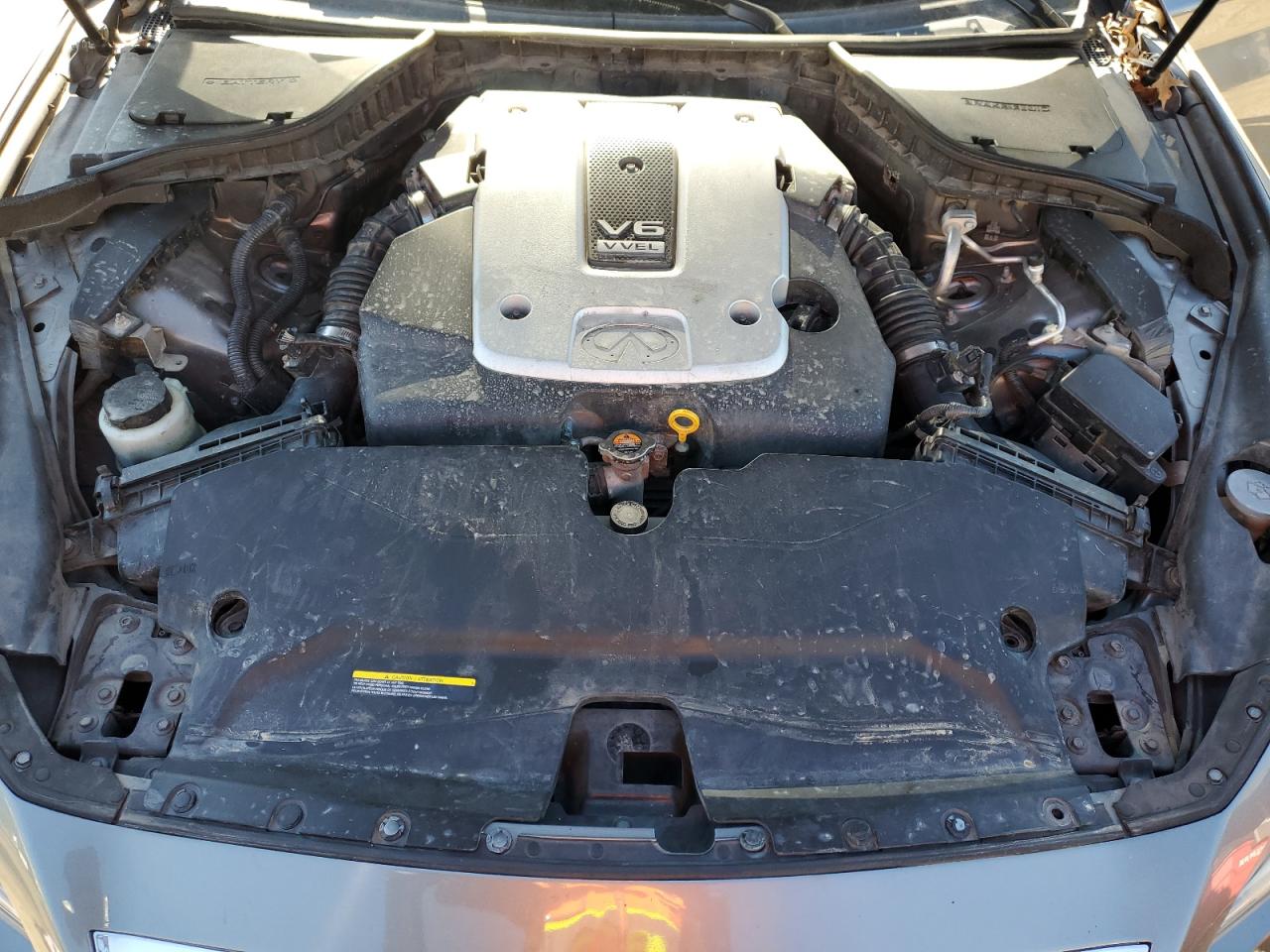 2015 Infiniti Q50 VIN JN1BV7AR8FM390768 Copart auction photo, water/flood damage thumbnail 12