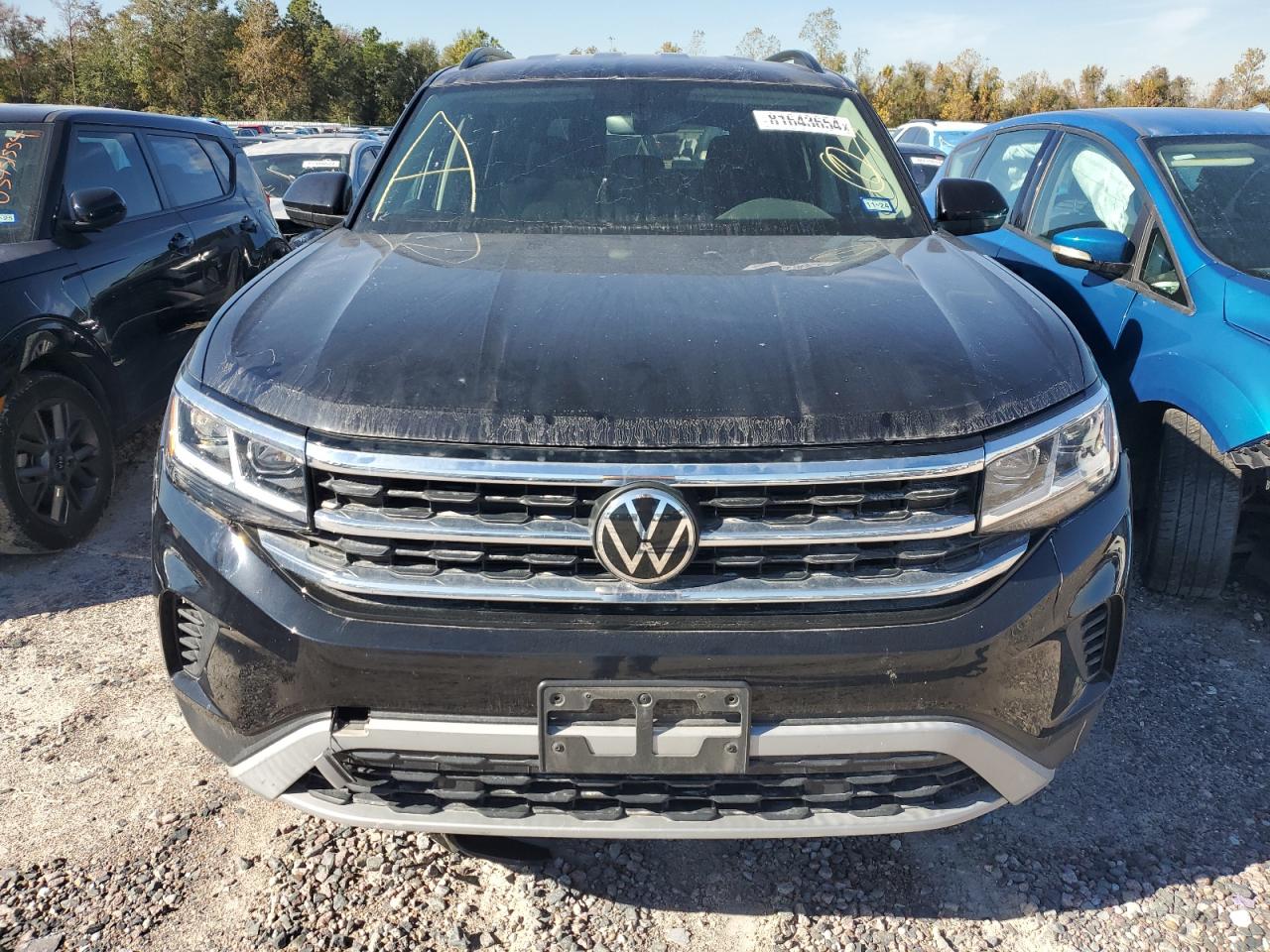2021 Volkswagen Atlas VIN 1V2AP2CA8MC610439 Copart auction photo, side / rear end damage thumbnail 5