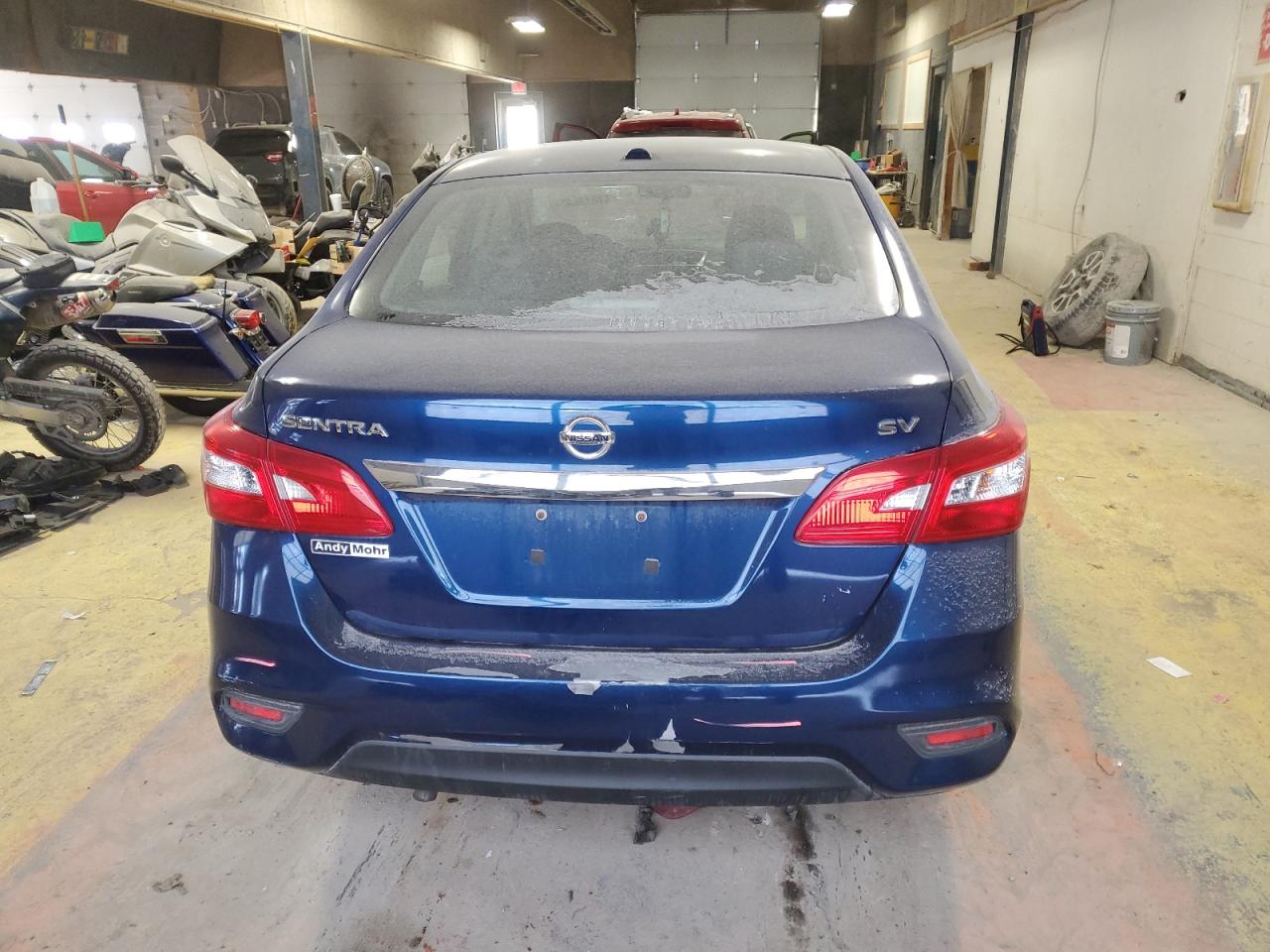 2017 Nissan Sentra VIN 3N1AB7AP0HY380660 Copart auction photo, front end / minor dent/scratches damage thumbnail 6