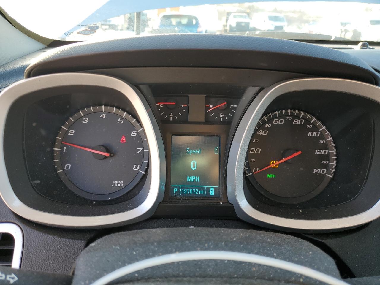 2012 Chevrolet Equinox VIN 2GNALBEK2C6340769 Copart auction photo, front end / side damage thumbnail 9