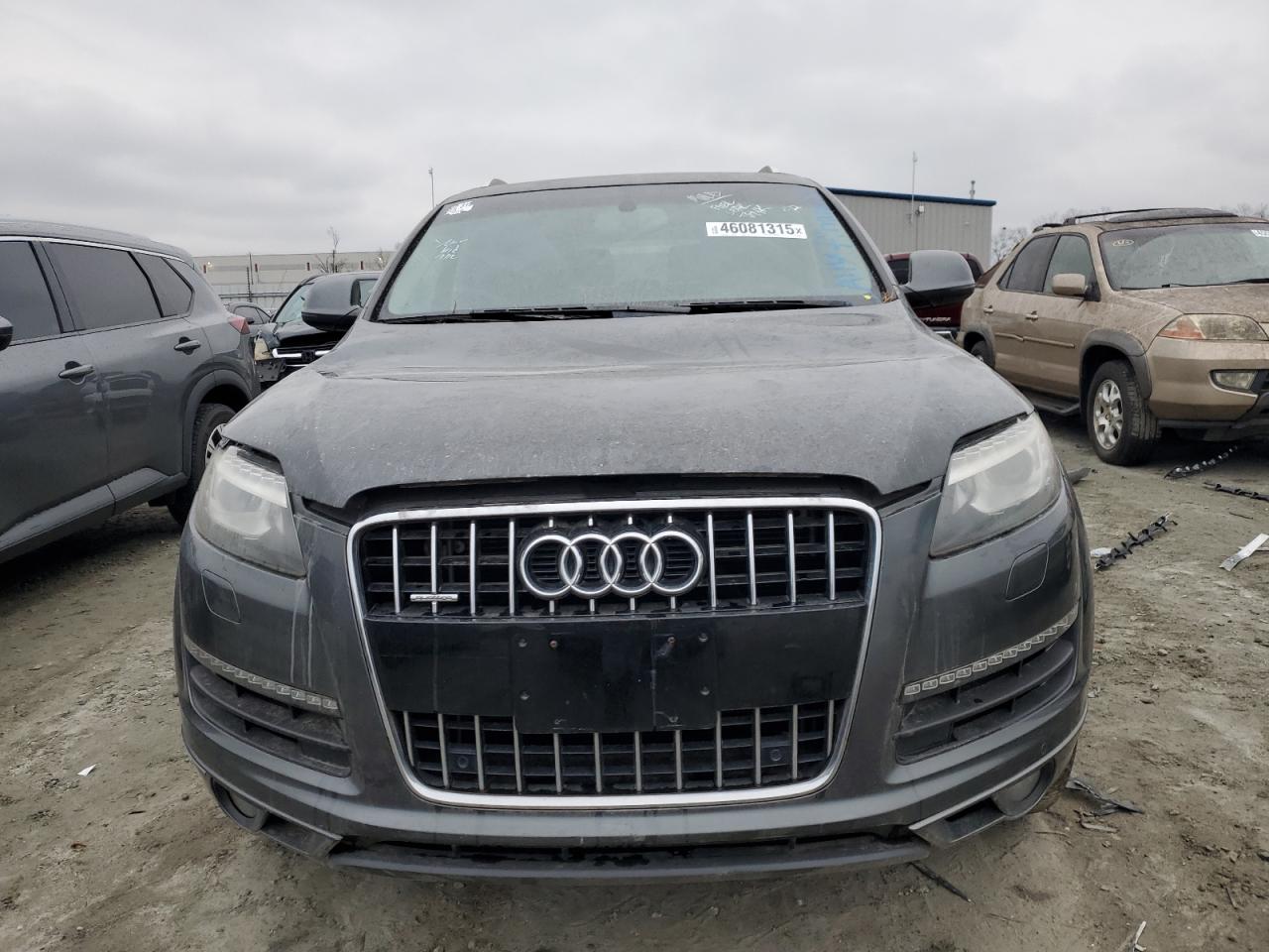 2014 Audi Q7 VIN WA1LGAFE0ED008210 Copart auction photo, front end damage thumbnail 5