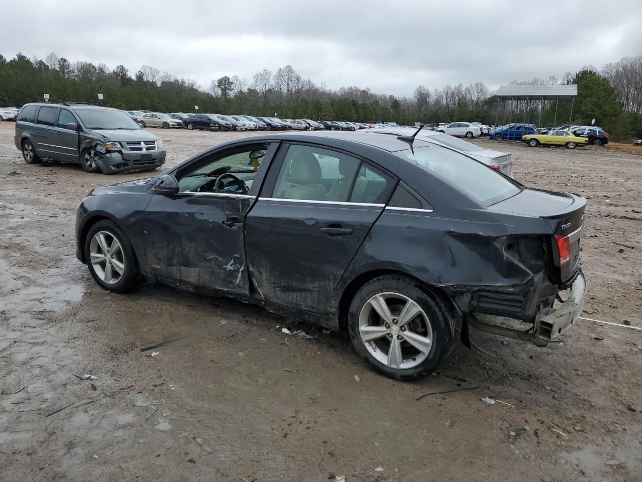 2012 Chevrolet Cruze VIN 1G1PG5SC7C7363480 Copart auction photo, side / rear end damage thumbnail 2