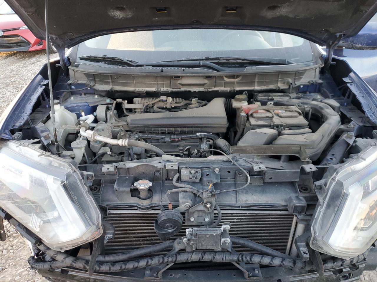 2018 Nissan Rogue VIN JN8AT2MT5JW451763 Copart auction photo, front end / side damage thumbnail 11