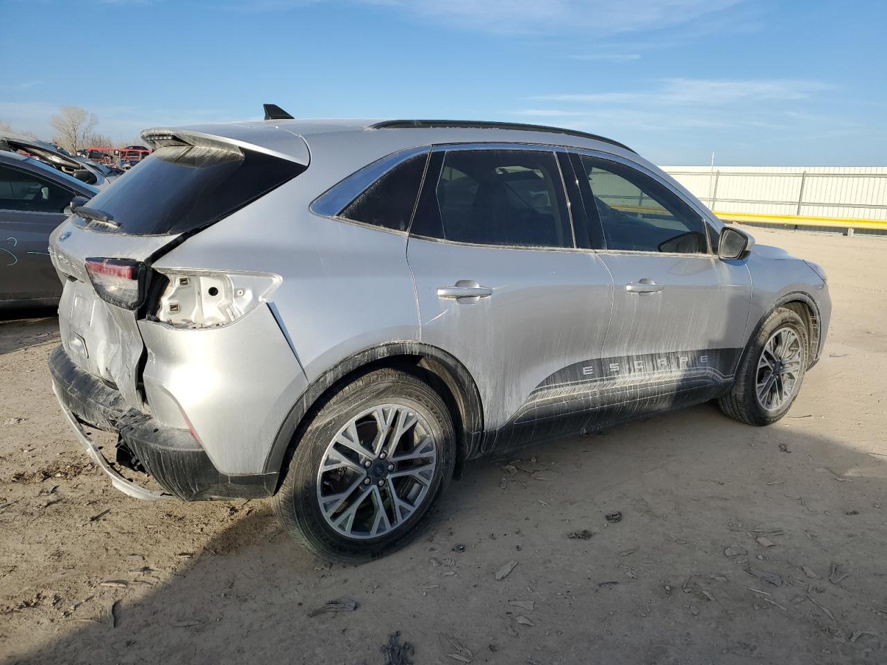 2020 Ford Escape VIN 1FMCU0H67LUB03905 Copart auction photo, rear end damage thumbnail 3