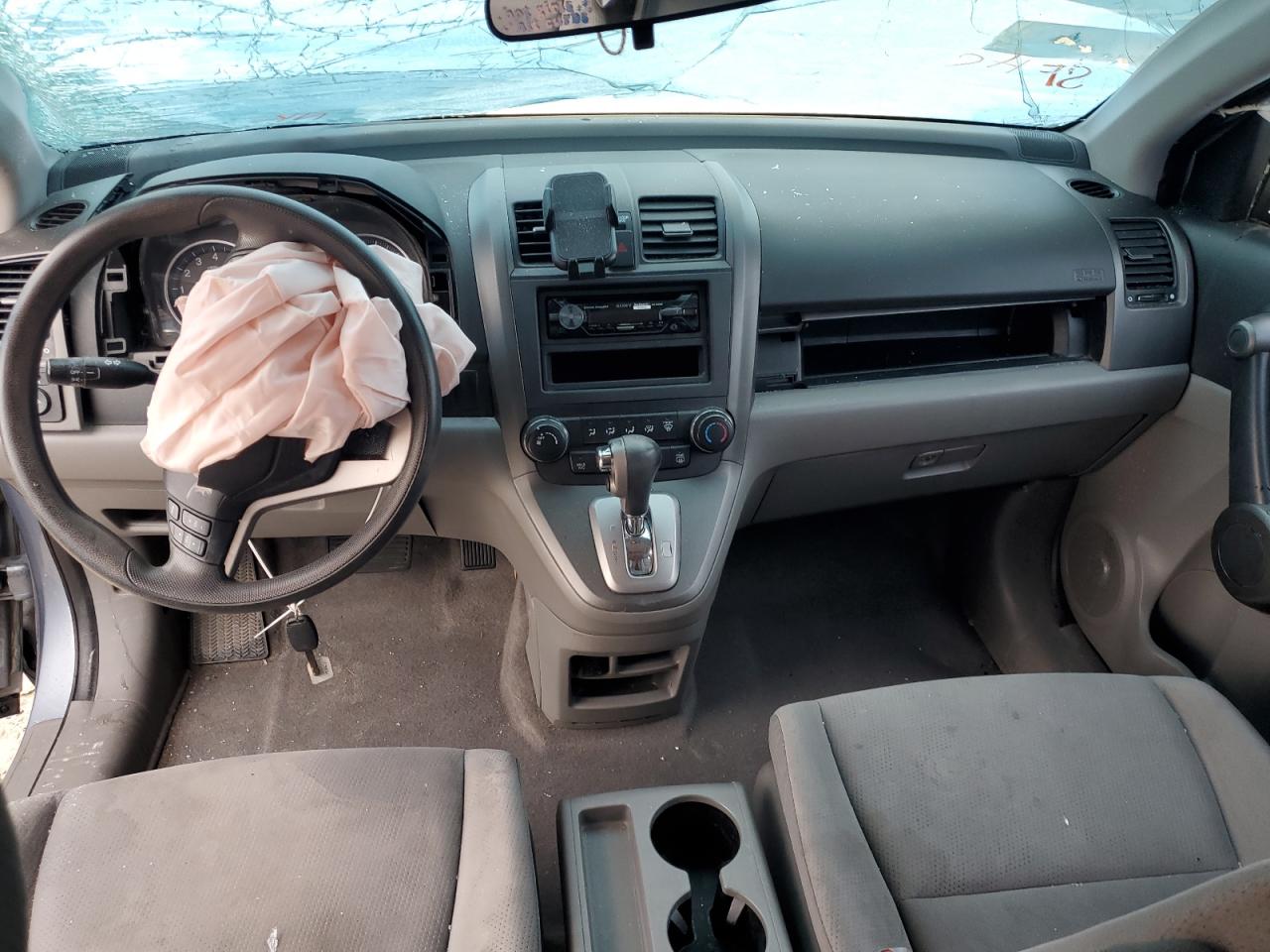 2011 Honda CR-V VIN 5J6RE4H57BL122723 Copart auction photo, rollover damage thumbnail 8