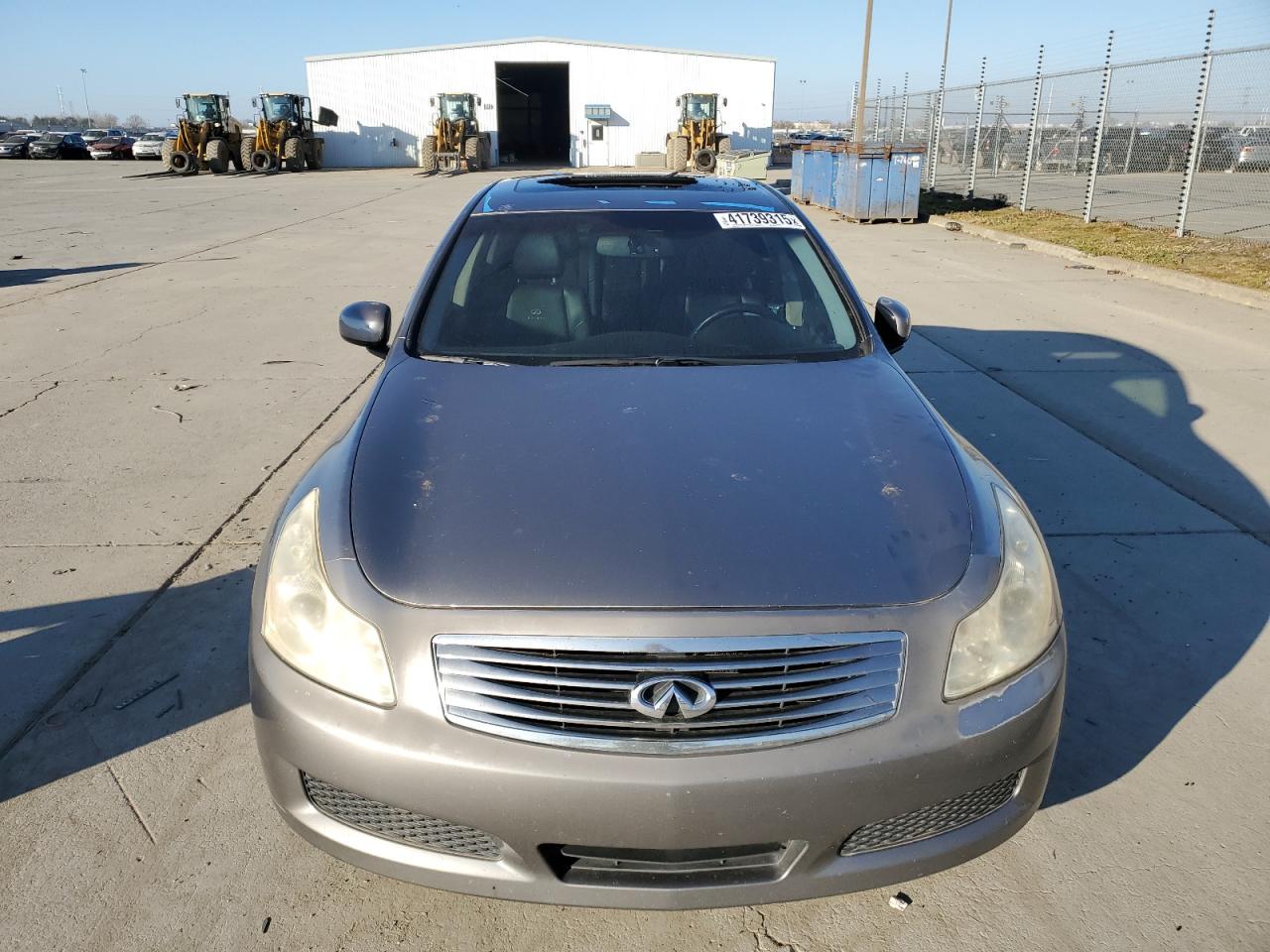 2007 Infiniti G VIN JNKBV61E07M727521 Copart auction photo, vandalism damage thumbnail 5