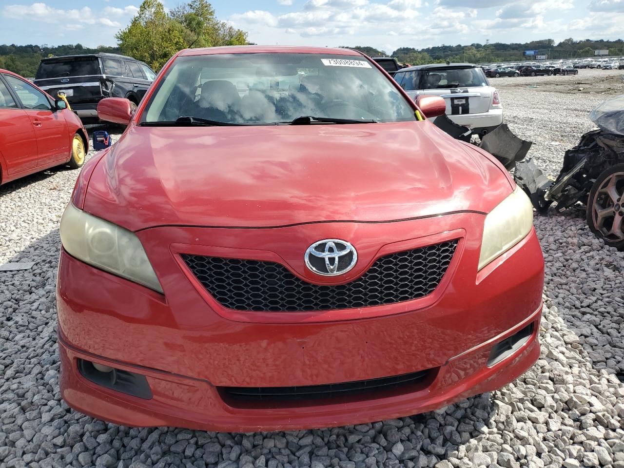 2008 Toyota Camry VIN 4T1BE46K98U218979 Copart auction photo, rear end / side damage thumbnail 5