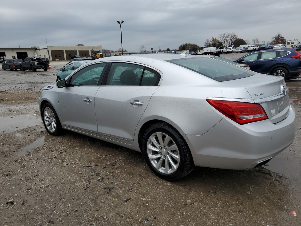 2014 Buick LaCrosse VIN 1G4GB5G32EF290991 Copart auction photo, front end / minor dent/scratches damage thumbnail 2