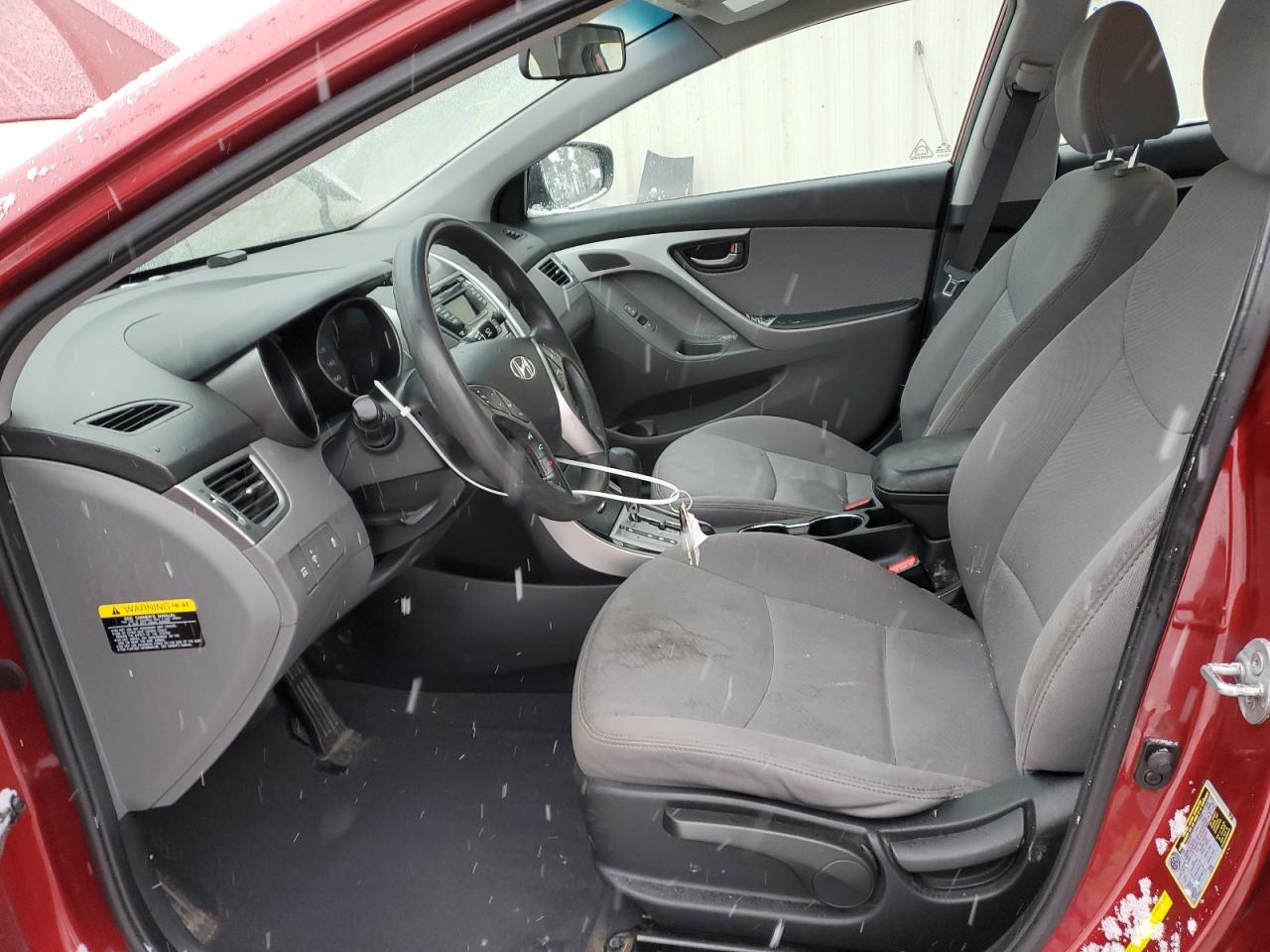 2013 Hyundai Elantra VIN 5NPDH4AE8DH452007 Copart auction photo, front end damage thumbnail 7